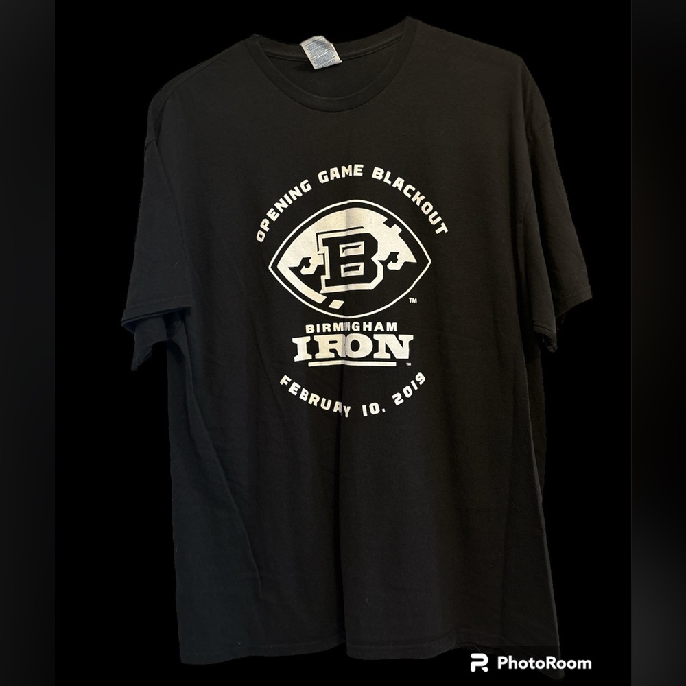 RARE Birmingham (Alabama) Iron Football Team shirt - First game of only season